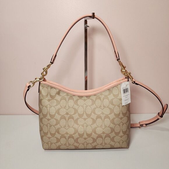 NWT CU393 Coach X Observed By Us Laurel Shoulder Bag In Signature Canvas - Picture 3 of 8